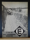 Erie Lackawanna Railroad Employee Magazine 1961 January Vol 56 #11