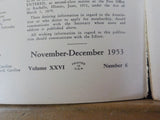 White Tops Circus Magazine 1953 November December Forepaugh & Sells Bros Perform