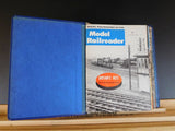 Model Railroader Magazine Complete year in MR blue binders 1961  12 issues