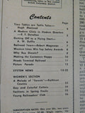 Canadian National Magazine 1956 April Time Tables are Tattle Tales