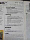 Railroad Model Craftsman Magazine 2003 April D&IR Endion depot Essential freight
