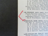 Burlington Public Timetable 1968 June 9 Burlington Route