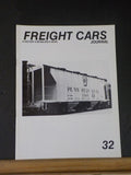 Freight Cars Journal #32 SP/ Cotton Belt covered hoppers KCS flatcar 2 bay cover