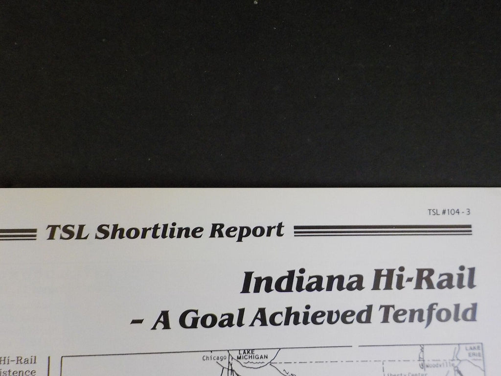 The Short Line TSL #104 1990 Aug Journal of Shortline & Industrial Rai ...