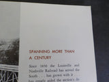 Past and Present Louisville and Nashville Railroad   L&N      soft cover stapled