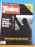 Trains Magazine 1989 July UP 3985s throttle Northeast Corridor hot spot