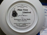 Plate Romance of the Rails Plate Collection The Pine Tree Limited Tutwiler