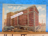 Postcard La Salle Street Station, Chicago IL Card #110
