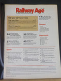 Railway Age 1991 April High speed rail planners guide Maintaining 72000 car priv