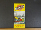 Chicago and Northwestern system public timetable 1955 October 30