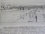 US Rail News 1984 January Our 1st Year Marketplace for the Railroad Industry & H