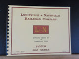 Louisville & Nashville Railroad Company System Map Series Vol 3 Bowling Green KY