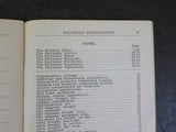 Yearbook of Railroad Information 1934 Edition