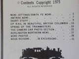 Pacific News #163 1975 May Pacific Rail News Spring of the Trainmasters CP Rail