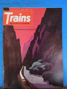 Trains Magazine 1972 July How to run a railroad Road Foremans day