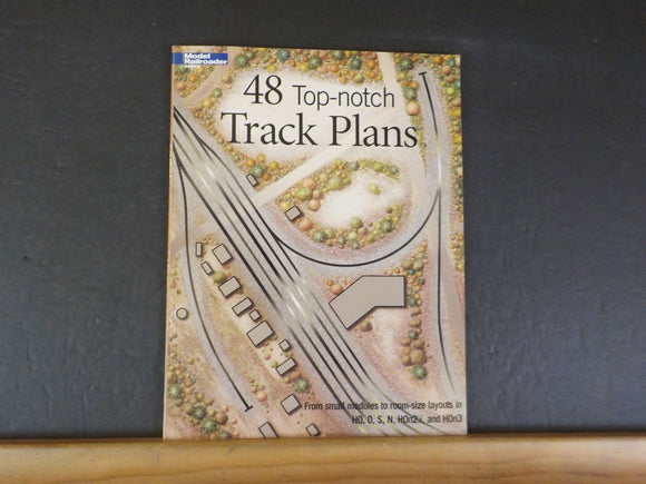 48 Top Notch TracksPlans from MR  Model Railroad Handbook #39 Soft Cover