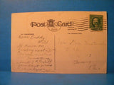 Postcard Train Shed New Lackawanna Station Scranton PA Postmarked 1916
