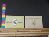 Railway Classics Christmas card catalogs Lot of 2