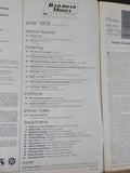 Railroad Model Craftsman Magazine 1978 June Hoosac Valley Layout design tips