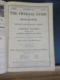 Official Guide of the Railways 1957 September US Porto Rico Canada Mexico Cuba