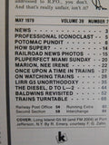 Trains Magazine 1979 May LIRR G5s East Deerfield Diesel Engines Mr Strang gas ca