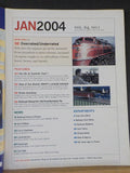 Trains Magazine 2004 January Overrated Who needs freight cars PRR in PA 1960s