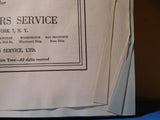 Moody’s Transportation Manual 1959 HC Railroads Airlines Shipping Traction