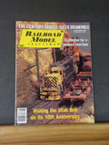 Railroad Model Craftsman Magazine 1984 June Trackplan for a modern shortline Uta