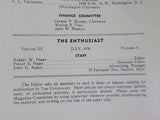 Railroad Enthusiast 1936 July Canadian Journey (Part IV)