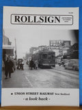 Rollsign Magazine of New England Transit News 2002 September October Union Stree