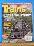 Trains Magazine 2007 May Extreme steam Portland Light rail Black Hill Central st