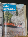 Model Railroader Magazine Bound Volume 39 January-December 1972