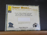 Sunset Models 22004 Spring Summer 3rd Rail NP SP B&M B&O C&O Pullman