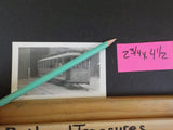 Photo West Chicago Street Car #4 2.75 X 4.5 inches Black & White
