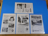 Ads Northern Pacific Railroad #6 Advertisements from various magazines