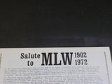 Upper Canada Railway Society Newsletter #320 September1972 Salute to MLW LRC