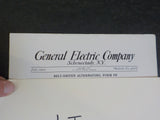 General Electric Company Supply Department Bulletin No 4618c 1912 July Belt driv