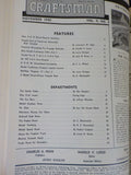 Model Craftsman Magazine Bound Volume 9  June 1940 - May 1941