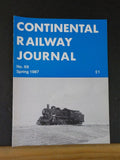 Continental Railway Journal #69 Spring 1987 Chinese Steam Locomotive List