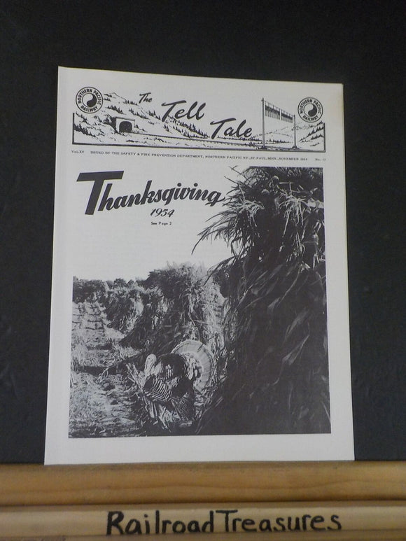 Tell Tale 1954 November Northern Pacific Employee Magazine