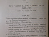 Nebraska Board Of Transportation 3rd Annual Report 1889 June