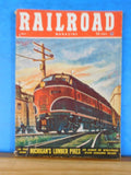 Railroad Magazine 1953 July Michigan’s Lumber Pikes Loco Shops