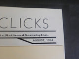 Wheel Clicks 1994 August Pacific Railroad Society Austin & Texas Central RR