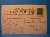Postcard Lehigh Valley Railroad Passenger Station Hazleton Pa LV Postmarked ??