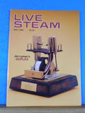 Live Steam Magazine 1985 May Reversing Duplex Roberts Watertube Boiler Rail sand