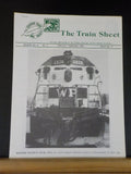 Feather River Rail Society The Train Sheet 1986 Lot of 6 Vol 4  Western Pacific