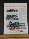 Model Railroader Magazine 1984 March Gold Hill Central Model a specific prototyp