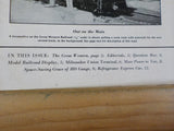 Model Railroader Magazine 1934 June Great Western Milw Union Terminal LOOSE COVR