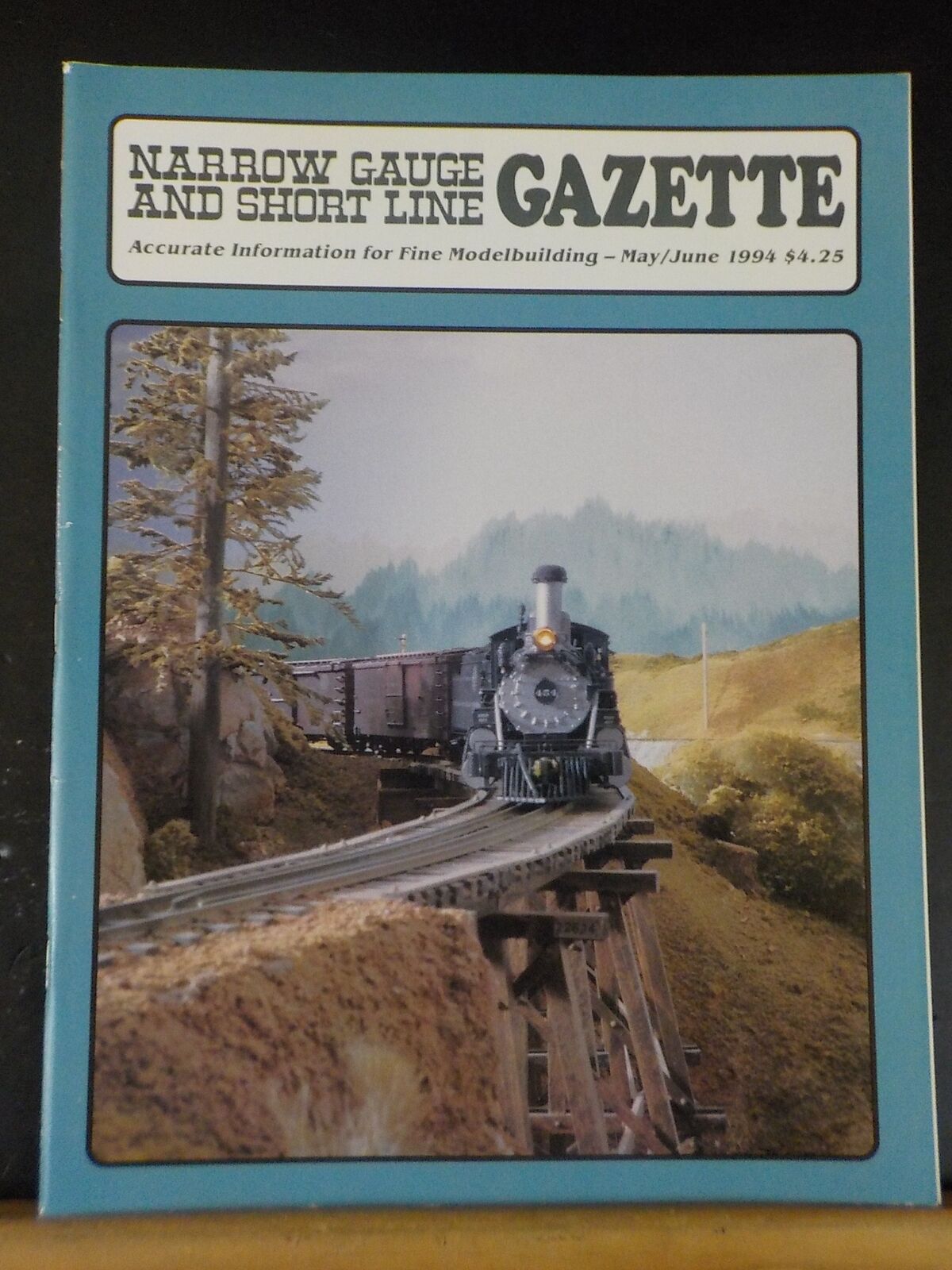 Narrow Gauge & Short Line Gazette 1994 May / June SR&RL Caboose #553 S ...