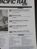 Pacific Rail News #341 1992 April Texas Coal funnel Santa Fe CowlsTacoma IC St L